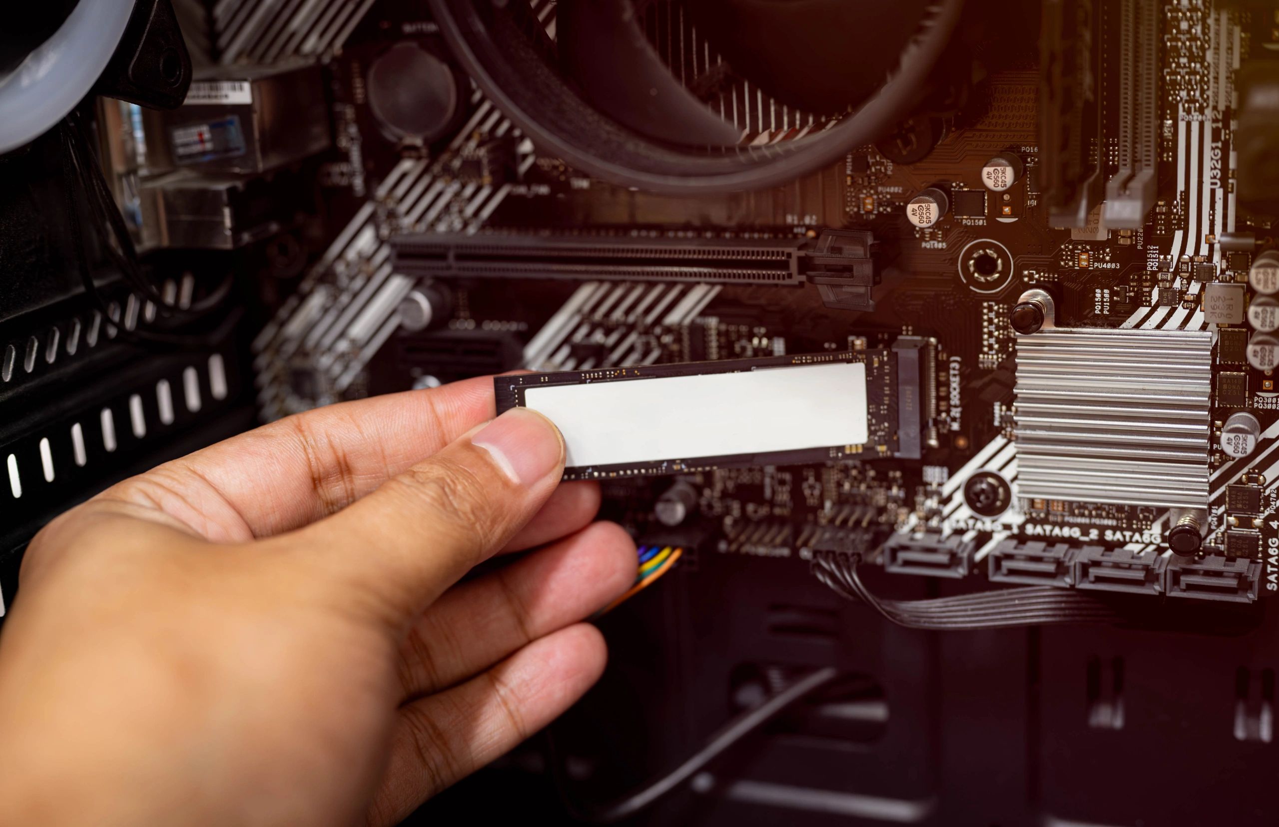 computer upgrade SSD installation